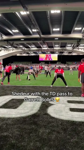anything can happen at the Pro Bowl 😂 #shedeursanders #ProBowl #garrettbolles 