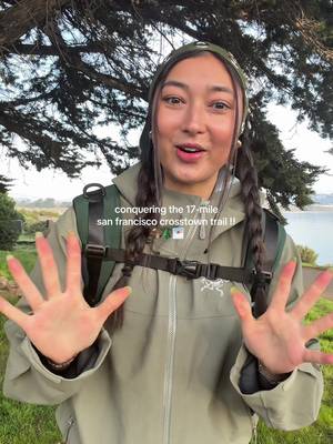 i can’t believe i did that my legs feel like jello  #crosstowntrail #bayareahikes #Hiking #hikevlog 