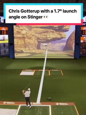 #ChrisGotterup with a #Stinger of his own 👀 📺: @ESPN #TGL #golf 