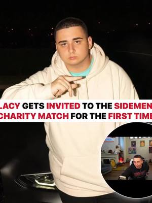 Lacy’s reaction to getting a spot in the Sidemen Charity match. #culture #sidemen #lacy 