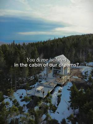 📍 Le Lagöm cabin Lac-Beauport, Quebec, Canada Part of the @Montagne le Maelström luxe collection Follow along if you love to travel ✈️❤️ #traveltiktok #travelinspo #quebec #tinyhouse #travelbucketlist 