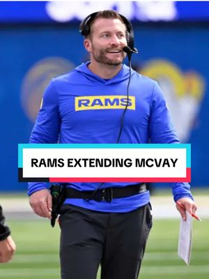 The Rams are Extending Sean McVay!! #seanmcvay #losangelesrams #nfl #footballtiktok #foryoupage 