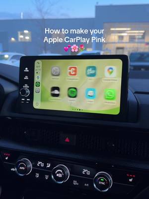 How to make your Apple CarPlay Pink 🌷