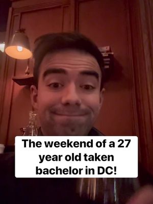 I guess committed bachelor was a bit confusing for some of us so let’s try this one 😂 #weekend #Vlog #dayinthelife #washingtondc #relationships 