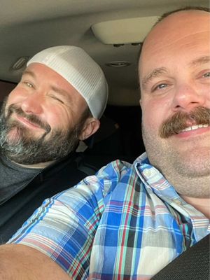 6 years ago, I met the most amazing man. With Robby aka @Rob Reminga , I found my best companion, my safest place, my favorite adventure, and my biggest love. We’ve conquered three weddings, crossed countries and large parts of the States, welcomed two neurospicy fur babies, collected gray hairs, survived a midlife crisis (mine), endless infodumps (yours), time apart and time together — all while getting older, not necessarily wiser, in a pretty crazy world. We’ve built a life full of laughter, support, and trust. With him by my side, I don’t fear what’s ahead — I know we’ll face it together. I love you. Ich liebe dich, Robby. Thank you for everything. 🤍 P.S. Posted a day late — in true privileged white old man fashion.
