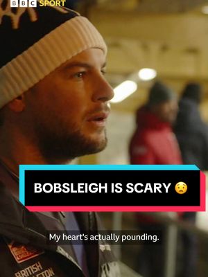 ⚠️ Warning - bobsleigh is not for the faint-hearted! We put @Chris Hughes to the test ahead of the Winter Olympics. 🛷 🥶 #bobsleigh #winterolymipcs 