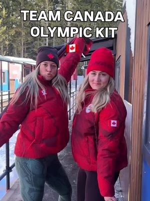 The bobsleigh team is rocking the Team Canada × lululemon collection. 😍⚡️ 📸 : @kelsey.mitchell9 & @mel.lotholz