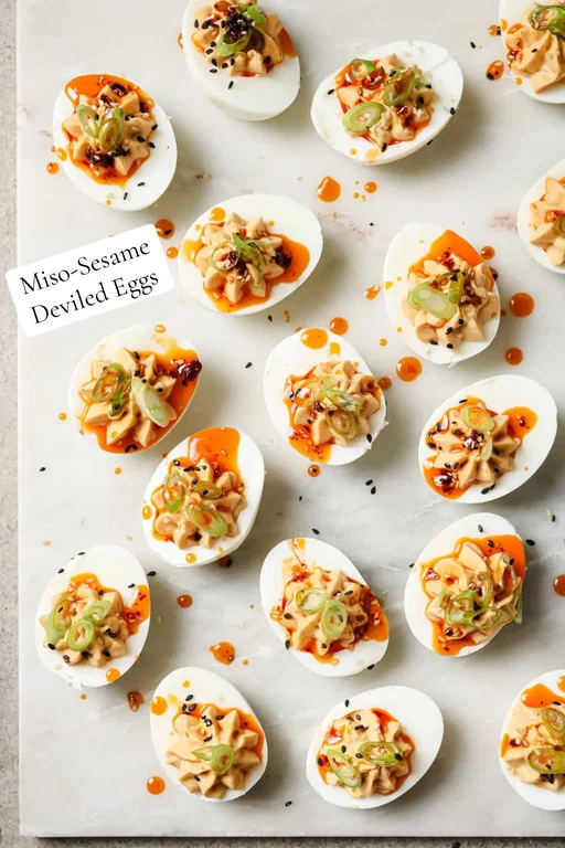 If classic deviled eggs had a glow-up, this would be it—rich, umami-packed, and finished with chili oil and scallions. 🤌🏻🤌🏻 A couple months back, I went down a deviled egg testing rabbit hole. I could’ve shared all of them… but these were the only ones that made me stop and say okay, WOW. They’re a fun, Asian-inspired twist on a classic and honestly the perfect small bite for a Super Bowl spread—or just for anyone who is deeply deviled-egg obsessed (hi, it’s me). 🙋🏻‍♀️ https://www.wellseasonedstudio.com/miso-sesame-deviled-eggs/ #deviledeggs #superbowlsnacks 