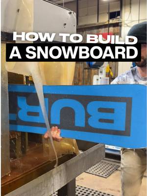 How to build a snowboard from our From Burton to the World collection #burton #snowboarding #snowboard #winter #asmr 