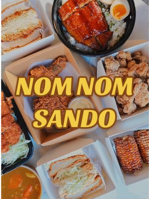 📍Nom Nom Sando (4744 University Wy NE, Seattle, WA 98105) What I ordered: - Two piece spicy chicken - Popcorn chicken - Chicken katsu sando - Katsu sando - Unagi bowl - Curry katsudon - Cajun corn #seattletiktok #seattlewa #seattlefoodie #japanesesando #friedchicken 