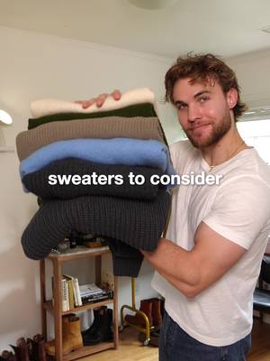 6 men’s sweaters to consider adding to your wardrobe! This is my current rotation of favorites - let me know if you want to see more of my collection!🫱🏼‍🫲🏽 #sweaters #menssweater #sweater 