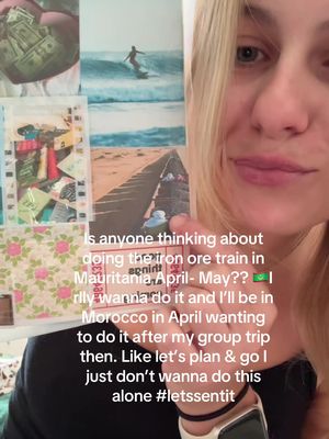 Iron ore train this spring???? I wanna do it bad but like want to go with people #solotravel #ironoretrain #mauritania 