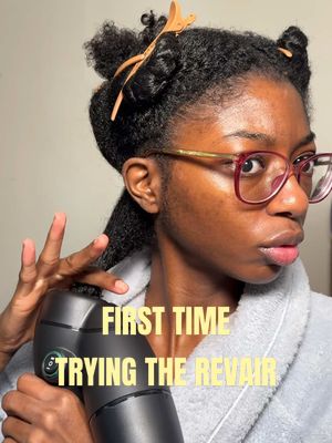 You can see the fear leave my eyes lmao. I was highkey nervous but omg this is so cool. I can’t believe this is how the girls have been living!! @Revair Hair Dryer @Redken @amika 