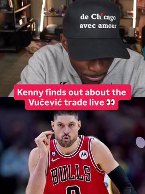 The first-ever Kenny Bomb 🚨 😅 (via KennyFR/YT) #NBA #bulls #basketball 