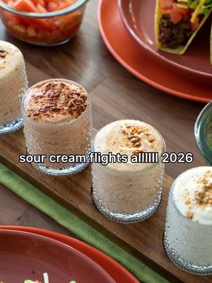 One taco seasoning, a flight-full of personalities 🔥 Old El Paso Taco Seasoning + sour cream = your new favorite hack this new year 👏 Pro tip: sub in some greek yogurt instead of sour cream if you’re looking for a higher-protein option!