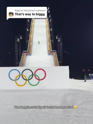 Replying to @Tavia Gray ONLY did backside 3s today ☺️ #olympics #teamcanada #girlsnowboarder #milan2026 