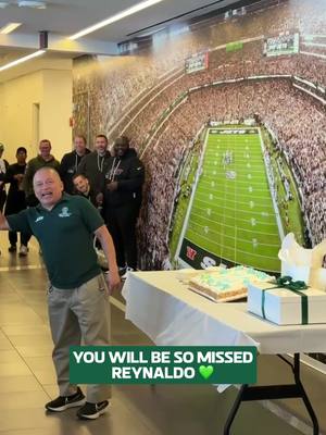 thank you Reynaldo 💚 #nyjets #wholesome #retirement #nfl #staf 
