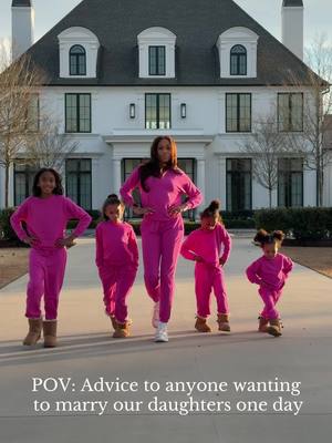 Clock that! Hahaha, we kid, we kid! We're raising girls who know they can dream big, move boldly, and build legacies of their own. But also....🤣😂 The slow motion walks almost took me out, but JD's clock it at the end SENT ME! 😂 Video inspo stan_marchfamily