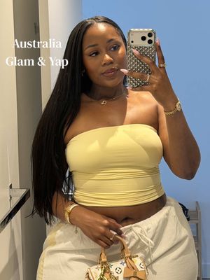 A little glam and yap ✨