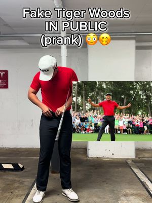 Did you fall for it? 😂😳😟🤣 #prank #golf #tigerwoods #omg #paksgolfs 