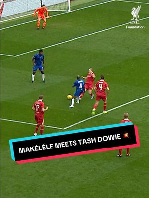The Makélélé roll 😅 Tash Dowie made her mark during her first Legends match and she’s back as the Reds take on Borussia Dortmund in March. #Legends2026  Tickets are now available on the LFC website 🎟️ 