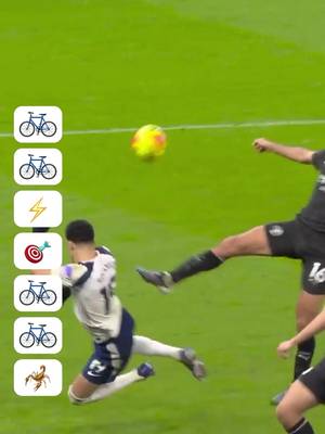 Four bicycle kicks, Richy from miles out, Micky running the length of the pitch and Dom’s scorpion. It’s been a season of outrageous goals so far 🤯 #football #spurs #tottenham 