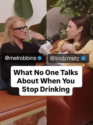 This is what happens when you make the decision to stop drinking... Hear more on @wemetatacme with @Lindsey Metselaar! 🎧 "How We Should Handle Modern Dating ft. Mel Robbins."  #melrobbins #sobriety #moderndating #drinking