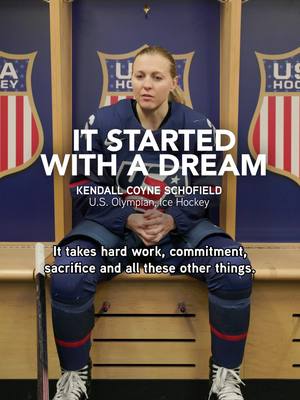 Kendall Coyne Schofield shows us that when you love the dream, every moment is worth the work. 🏒