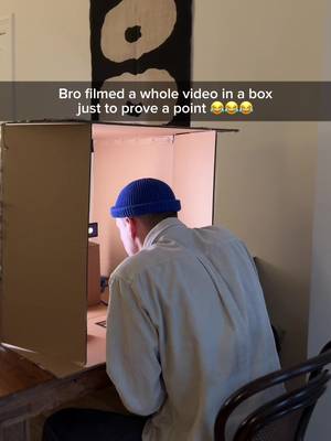 Trust the process 📦 #creator #filmmaker #videography #original #box 