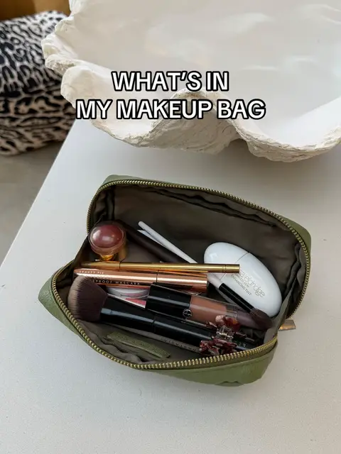 My makeup bag these days holds a *tight* edit… @Lisa Eldridge Seamless Skin Tint, shade T8 @Glossier Stretch Concealer, shade L2 Lisa Eldridge Concealer, shade 4 @Makeup By Mario SoftSculpt, shade Medium @MERIT Beauty Flush Balm, shade Redux @Anastasia Beverly Hills Brow Gel @kjh.brand Nano Set Brow Gel @Beauty Pie Waterproof Mascara @Armani beauty Eye Tint, shade 22M @Summer Fridays Lip Balm Merit Lip Liner, shade beverly hills @Mary Phillips Lip Ciggy, shade Slow Burn #WhatsInMyBag #GRWM #MakeUp #Beauty #TheWardrobeEdit