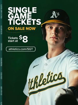 Baseball is around the corner... 👀 🔗: athletics.com/sgt