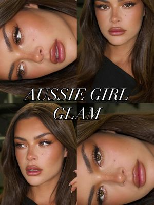 Another Aussie girl glam, this time on the gorgeous @Olivia Phillips 😛  I’ll put the products in the comments 🤎 #aussiegirl #aussiegirlmakeup #aussiebeauty 