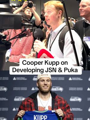 Cooper Kupp on Developing JSN & Puka Nacua  #nfl #seahawks #rams #SuperBowl #fyp 