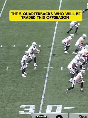 THE 5 QUARTERBACKS WHO WILL BE TRADED THIS OFFSEASON  #nfl #fyp #genosmith #nflfootball #viral 