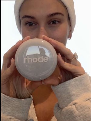 masks before makeup 🤍 HB’s red carpet skin prep routine ft. our two new masks and limited edition rhode headband.  see you february 9th at 9am PT on rhodeskin.com.