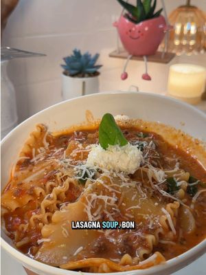What if you just.. try it? 🫢😋😋 #lasagnasoup 