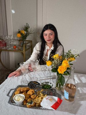 McDonald’s Caviar?!? 💕 @McDonald’s is giving free caviar out for Valentine’s Day!!! (gifted pr) The kit is so cute. It includes Vermont Creamery crème fraiche, a mother of pearl spoon, caviar from Paramount Caviar, and a McDonald’s gift card for you to buy a mountain of McNuggets.  They’re free while supplies last and dropping Feb 10th! 💕 #caviar #ValentinesDay #mcnugget #mcdonalds