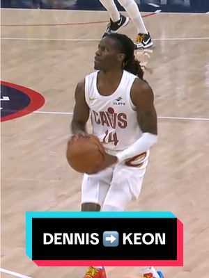 DENNIS STEAL ➡️ KEON BUCKET. #LetEmKnow #Cavs #NBA 