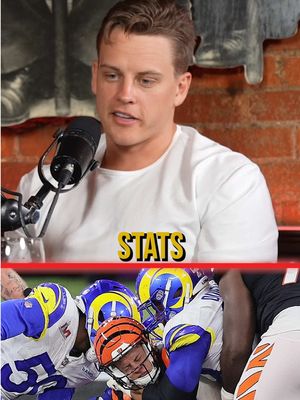 Joe Burrow on being sacked 7 times at the Super Bowl #fyp #nfl #joeburrow #nelk #fullsend 