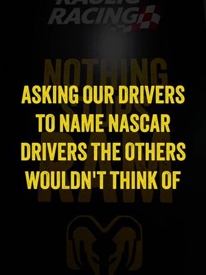 Who would you have said? 🤔 @RAM: Race for the Seat @nascar #RaceForTheSeat #kauligracing #nascar #ramtrucks 