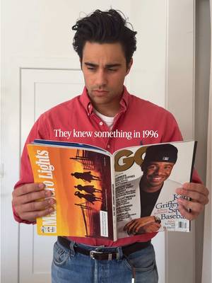 Magazines hit different in the 90’s . . . #vintagefashion #90s #90sstyle #90sfashion #gq 