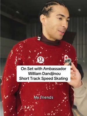 William Dandjinou, official short-track speed skater and unofficial pro celebrator, spent some time with @Craig McMorris to talk all things competition.