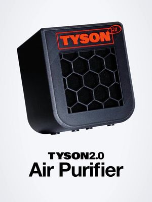 Knock out odors. 🥊💨 The Tyson 2.0 HotBox delivers clean air wherever you go. Powered by triple-layer filtration and built for nonstop performance. Portable. Powerful. Certified knockout.