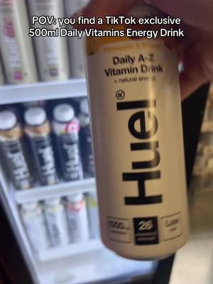 Shhh this is only for our TikTok family 🤫  #huel #energydrink #ilovehuel 