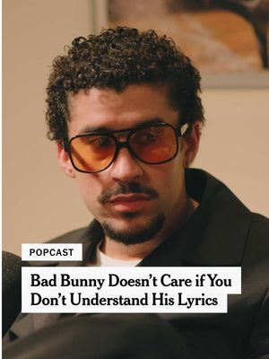 Last year, Bad Bunny sat down with Popcast to discuss why he's not concerned with the language barrier in his hit songs. #badbunny #badbunnysuperbowl #badbunnyinterview #superbowlhalftimeshow #fyp
