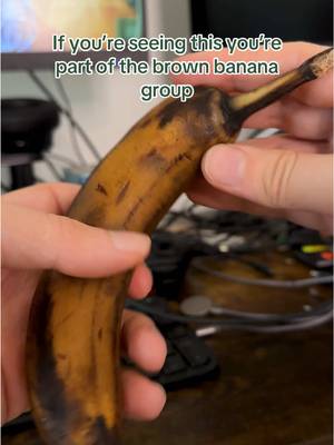 Brown banana lovers have no will power