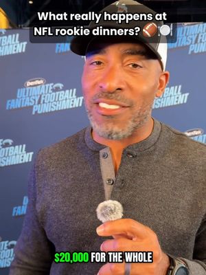 What are some of the funniest NFL rookie dinner stories? 🤔🏈 We asked Ravens linebacker Roquan Smith, 49ers long snapper Jon Weeks, and the legend Ronde Barber, about their rookie dinners at the Super Bowl in San Fransisco. 🏟️ #nfl #fantasyfootball #football #guys #men