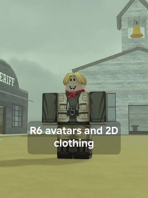 R6 avatars & 2D clothing are not going away