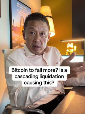 Bitcoin to fall more? Is a cascading liquidation causing this? #bitcoin #financialliteracy #cryptocurrency #learnontiktok #TikTokLearningCampaign 