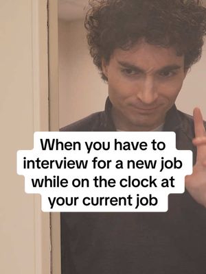 You’ve got to be more sly than Jason Bourne to not get caught #newjob #interview #corporatehumor #office 